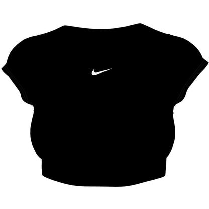 Black - Front - Nike Womens-Ladies Performance Bikini Top