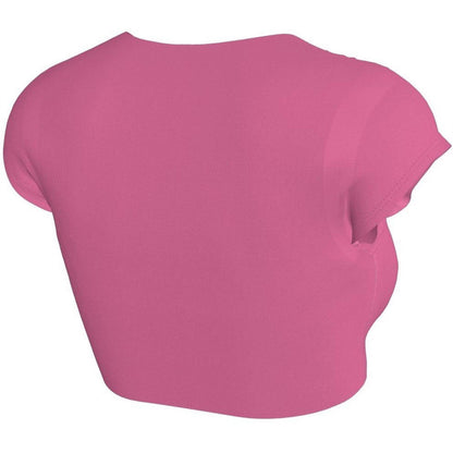 Pink Glow - Back - Nike Womens-Ladies Performance Bikini Top