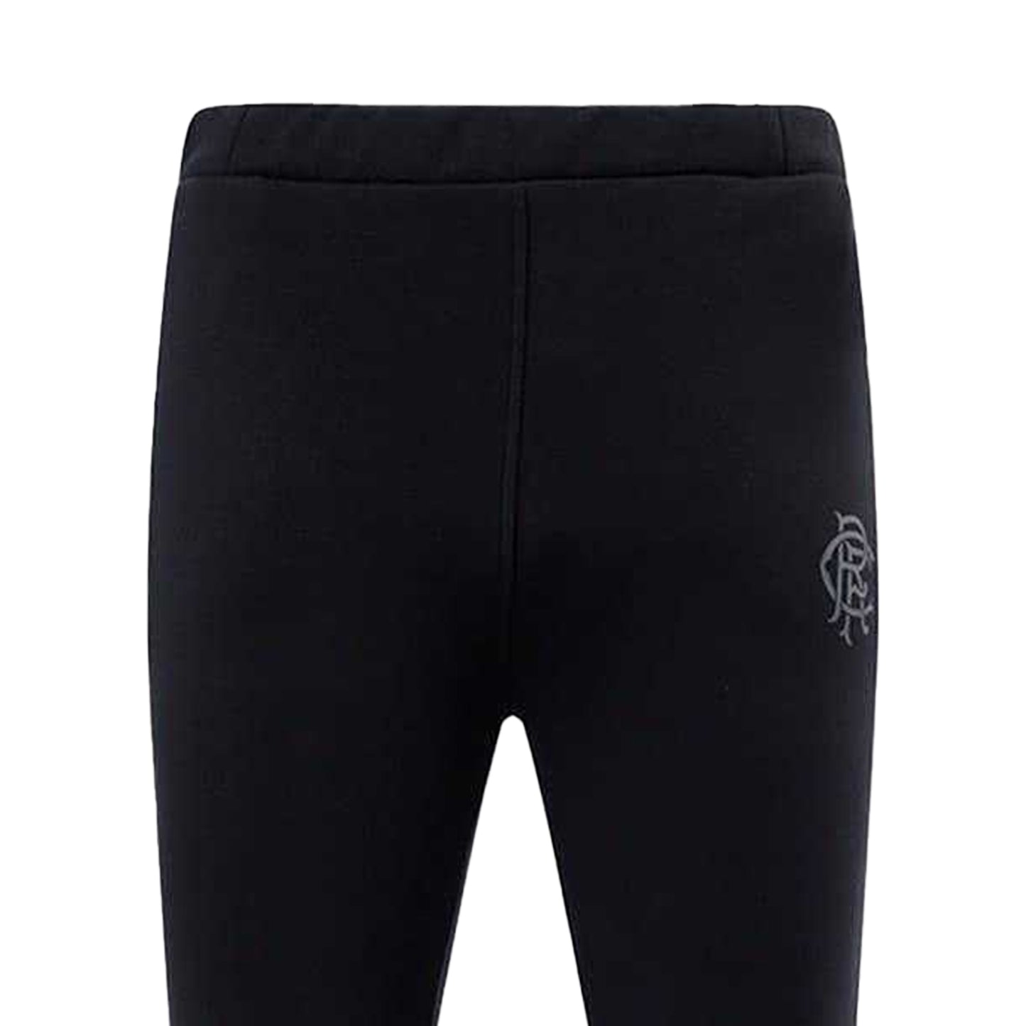 Black - Side - Rangers FC Mens Logo Slim Joggers