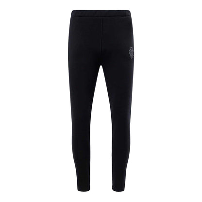 Black - Front - Rangers FC Mens Logo Slim Joggers