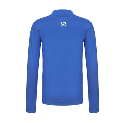 Royal Blue - Back - Sondico Childrens-Kids Mock Neck Base Layer Top