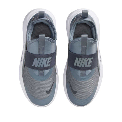 Grey-White - Lifestyle - Nike Childrens-Kids Flex Runner 4 Trainers