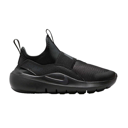 Triple Black - Front - Nike Childrens-Kids Flex Runner 4 Trainers