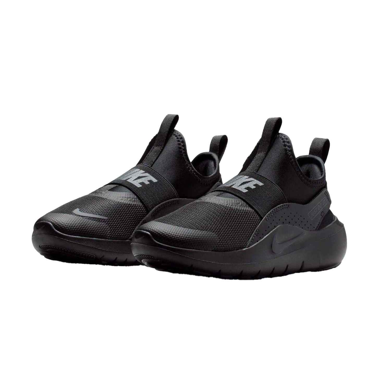 Triple Black - Lifestyle - Nike Childrens-Kids Flex Runner 4 Trainers