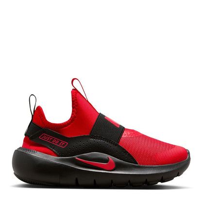 Red-Black - Front - Nike Childrens-Kids Flex Runner 4 Trainers