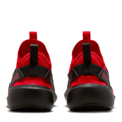 Red-Black - Lifestyle - Nike Childrens-Kids Flex Runner 4 Trainers