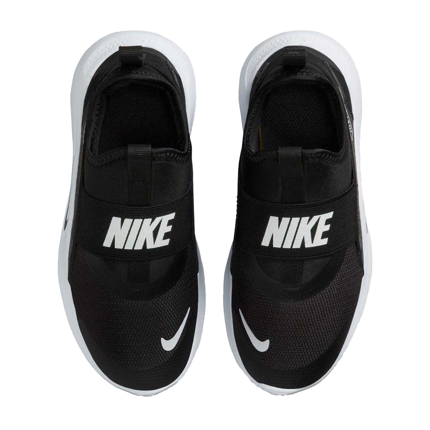 Black-White - Lifestyle - Nike Childrens-Kids Flex Runner 4 Trainers