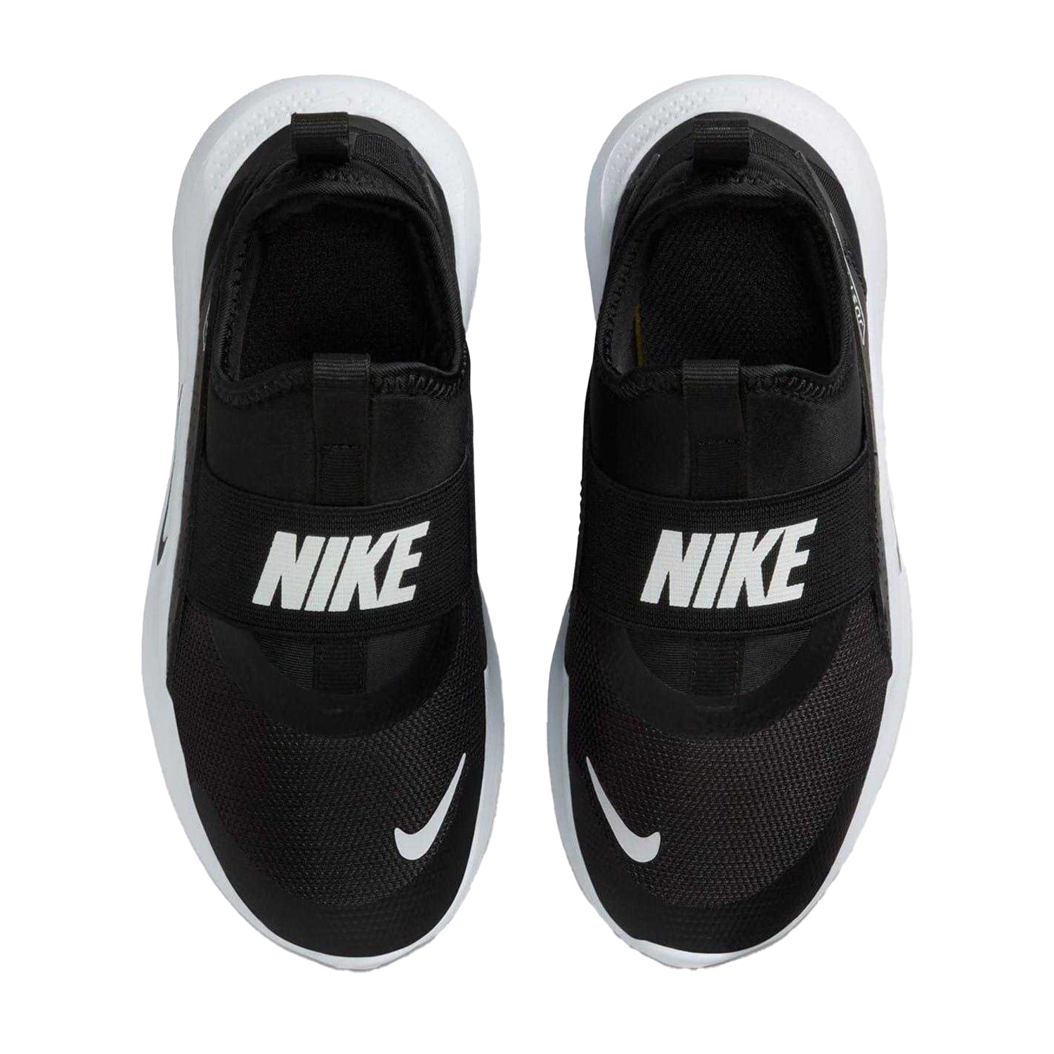 Black-White - Lifestyle - Nike Childrens-Kids Flex Runner 4 Trainers