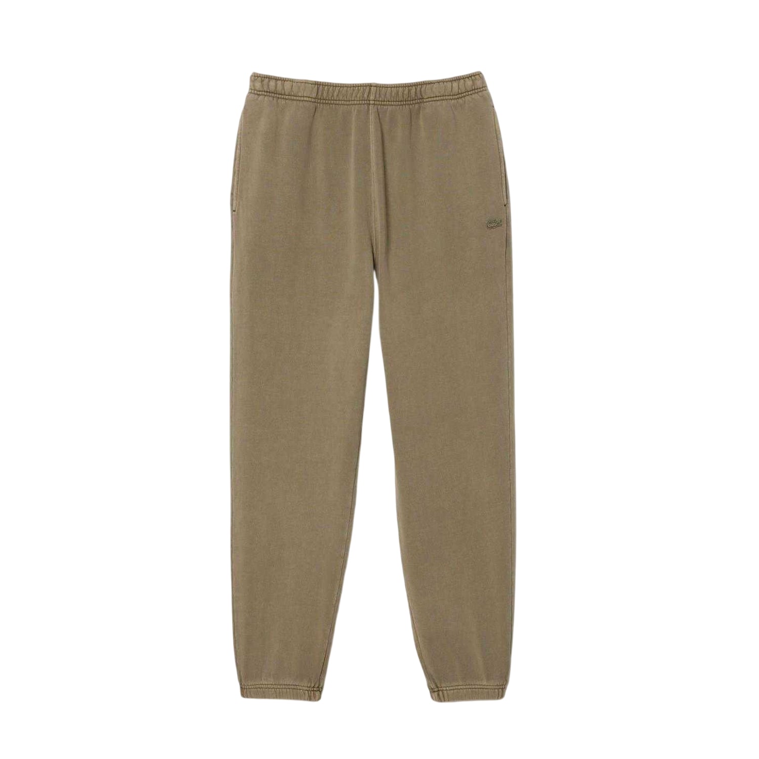 Kelp Green - Front - Lacoste Mens Logo Regular Joggers
