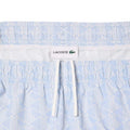 Blue - Side - Lacoste Mens Mid Length Swim Shorts