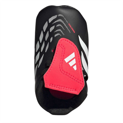 Black-Red - Lifestyle - Adidas Childrens-Kids Predator Artificial Ground Football Boots