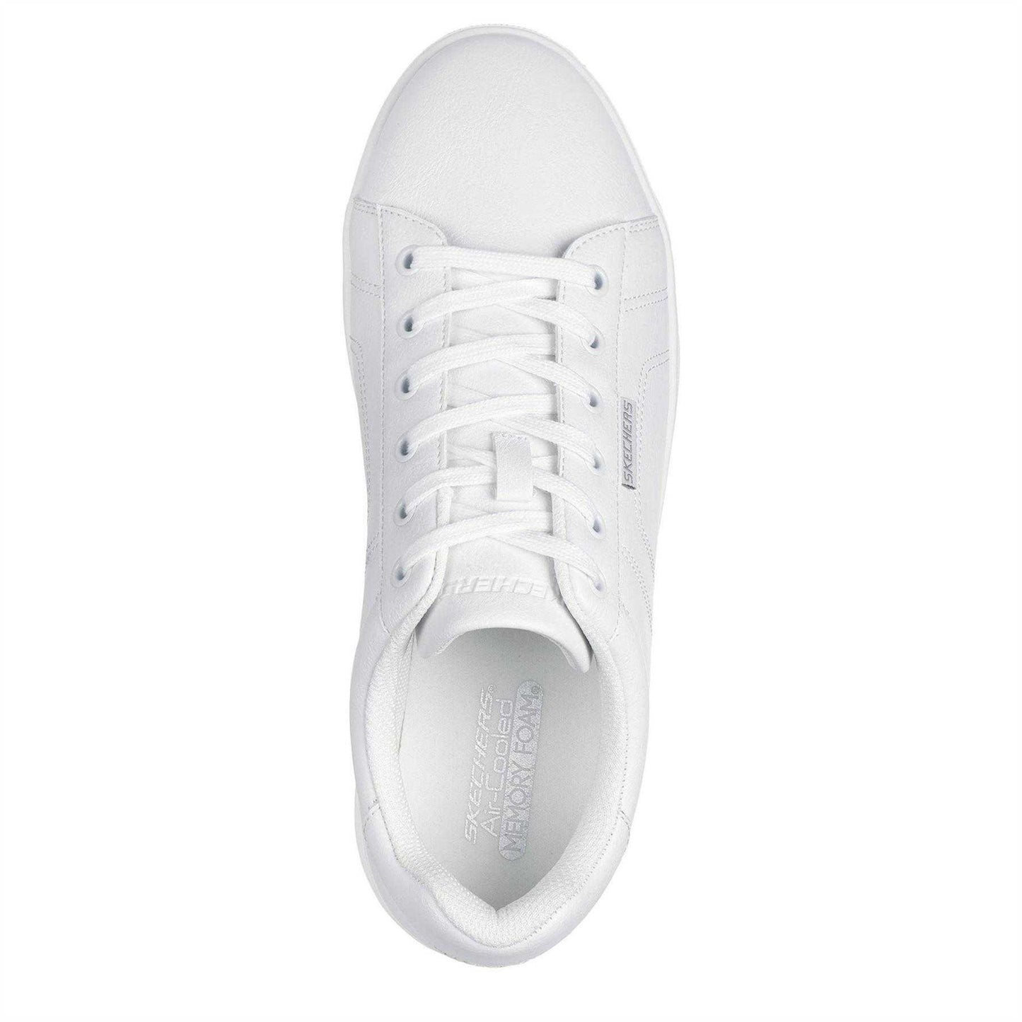 White - Side - Skechers Mens Cavell Hensley Trainers