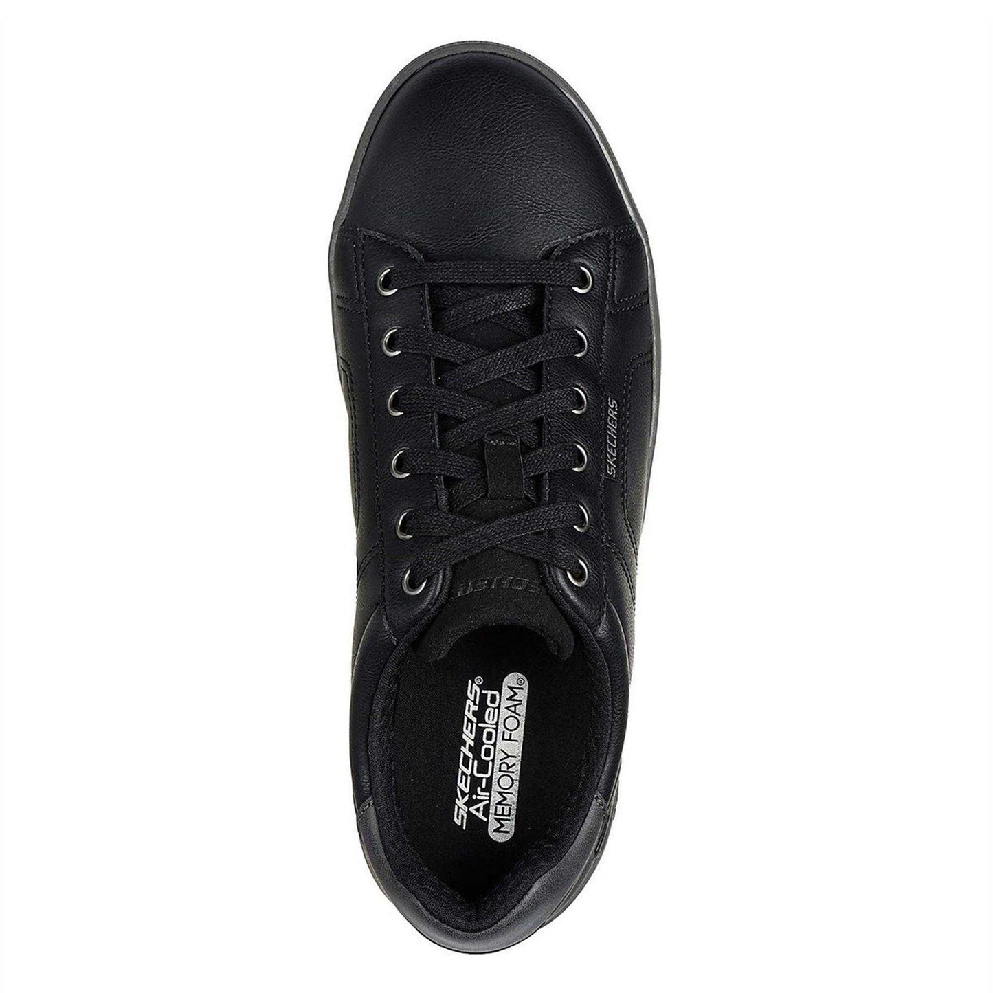 Black - Side - Skechers Mens Cavell Hensley Trainers