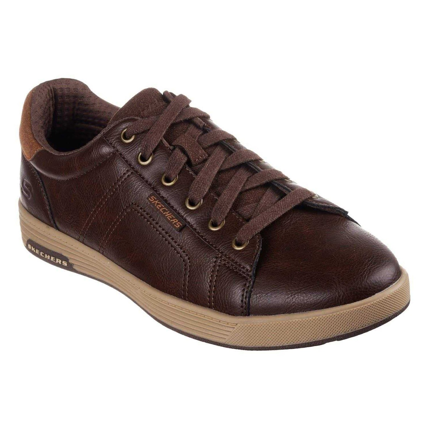 Brown - Pack Shot - Skechers Mens Cavell Hensley Trainers