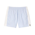 Blue - Front - Lacoste Mens Mid Length Swim Shorts