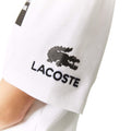 White - Side - Lacoste Womens-Ladies Minecraft Organic Cotton T-Shirt