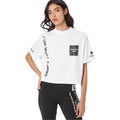 White - Pack Shot - Lacoste Womens-Ladies Minecraft Organic Cotton T-Shirt