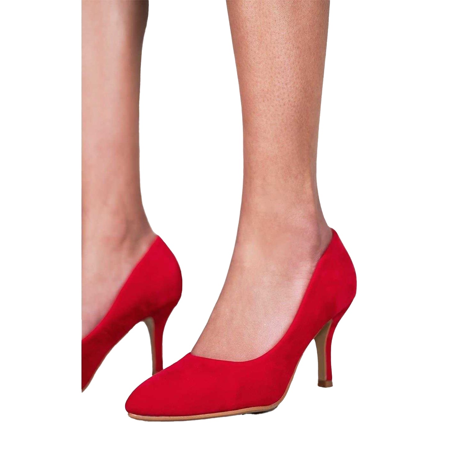 Red - Lifestyle - Where´s That From Womens-Ladies Paola Mid Stiletto Court Shoes