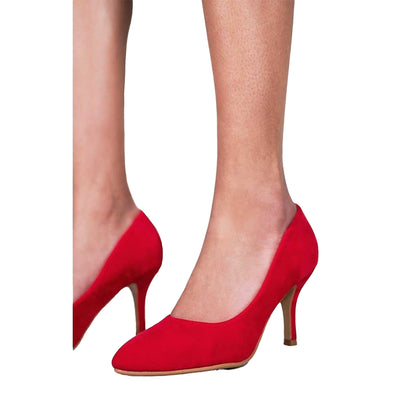 Red - Lifestyle - Where´s That From Womens-Ladies Paola Mid Stiletto Court Shoes