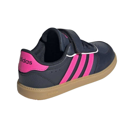 Ink-Pink - Back - Adidas Childrens-Kids Breaknet Trainers