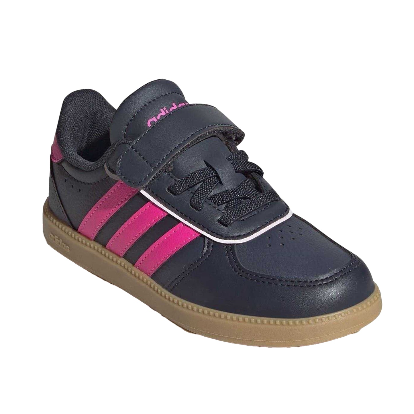 Ink-Pink - Pack Shot - Adidas Childrens-Kids Breaknet Trainers