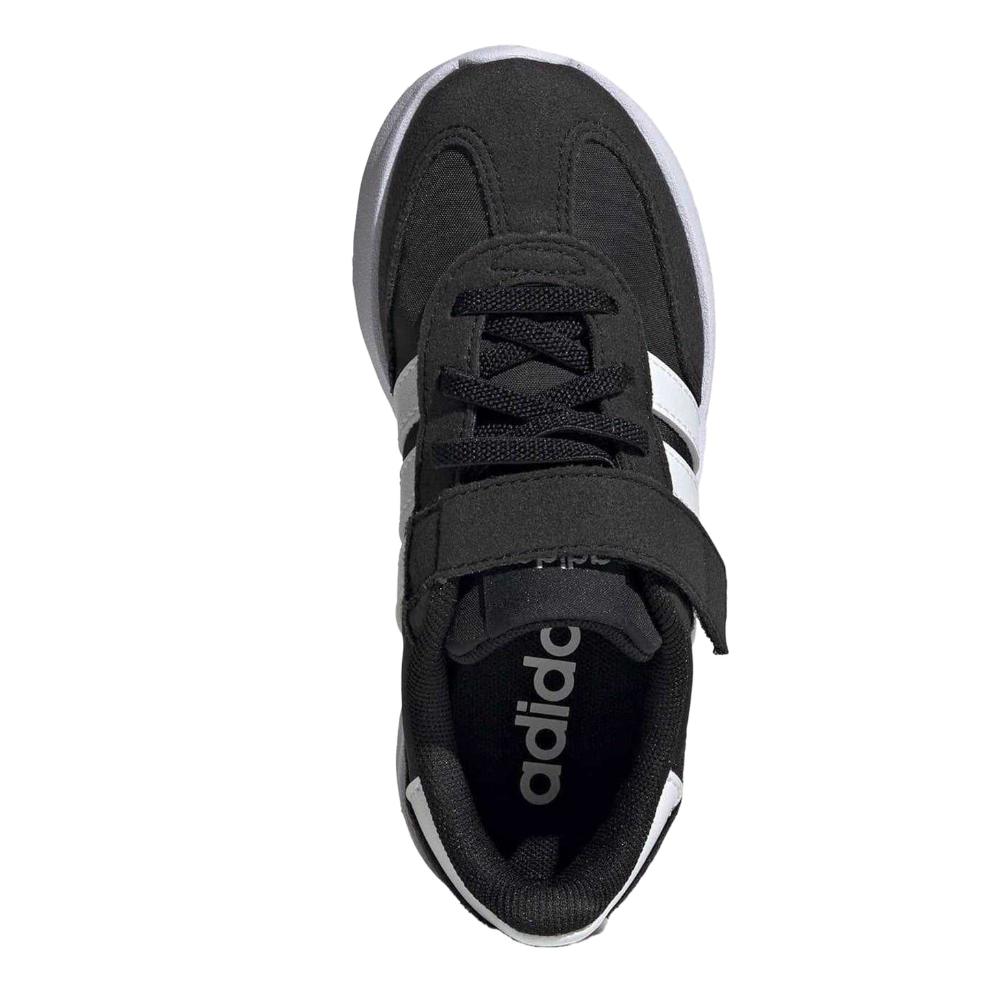 Black-White - Lifestyle - Adidas Childrens-Kids Run 70s 2.0 Retro Cloudfoam Trainers
