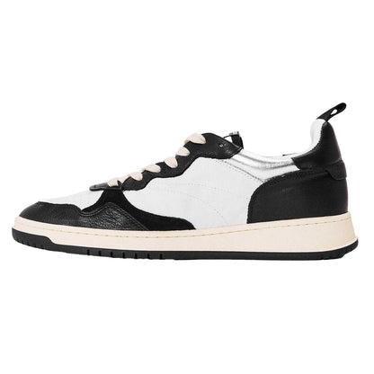 Black-White - Back - Steve Madden Mens Easton Trainers