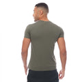 Green-Black - Back - Emporio Armani Mens Crew Neck T-Shirt