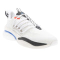 White - Front - Adidas Unisex Adult Alphaboost V1 Trainers