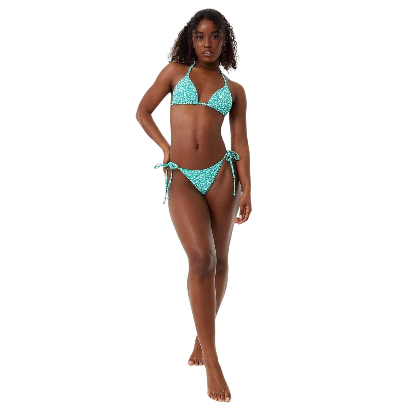 Green - Lifestyle - Jack Wills Womens-Ladies Triangle Bikini Top