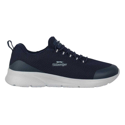 Navy-Grey - Front - Slazenger Mens Rotate Trainers