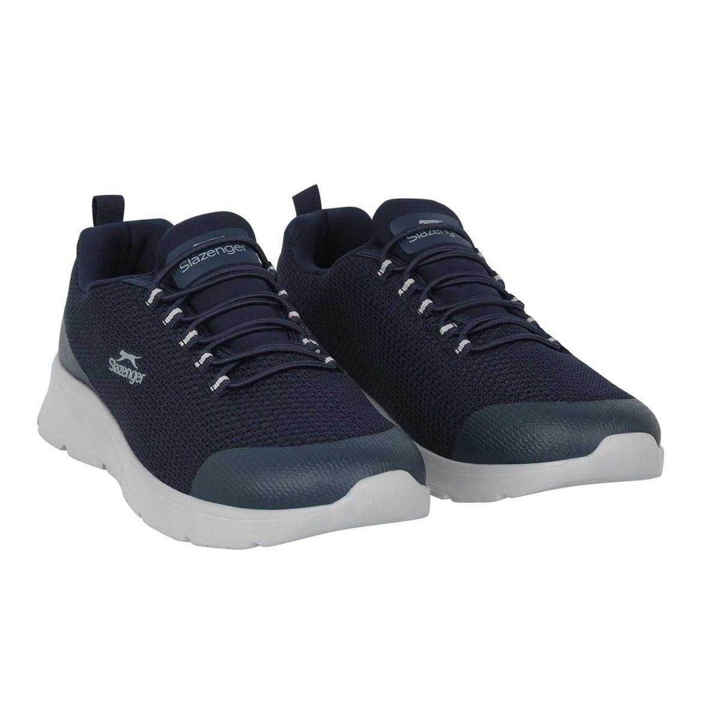 Navy-Grey - Pack Shot - Slazenger Mens Rotate Trainers