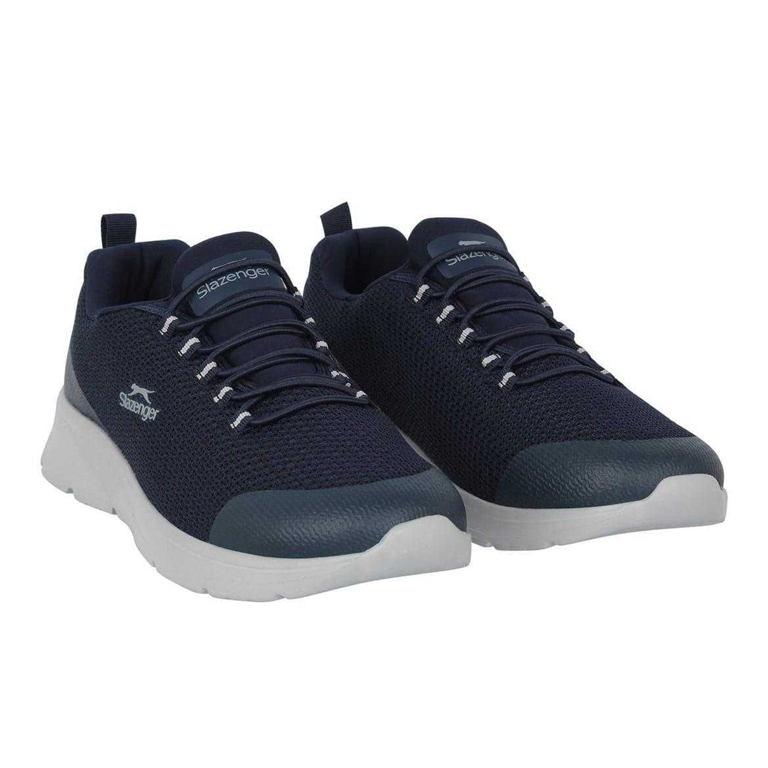 Navy-Grey - Pack Shot - Slazenger Mens Rotate Trainers