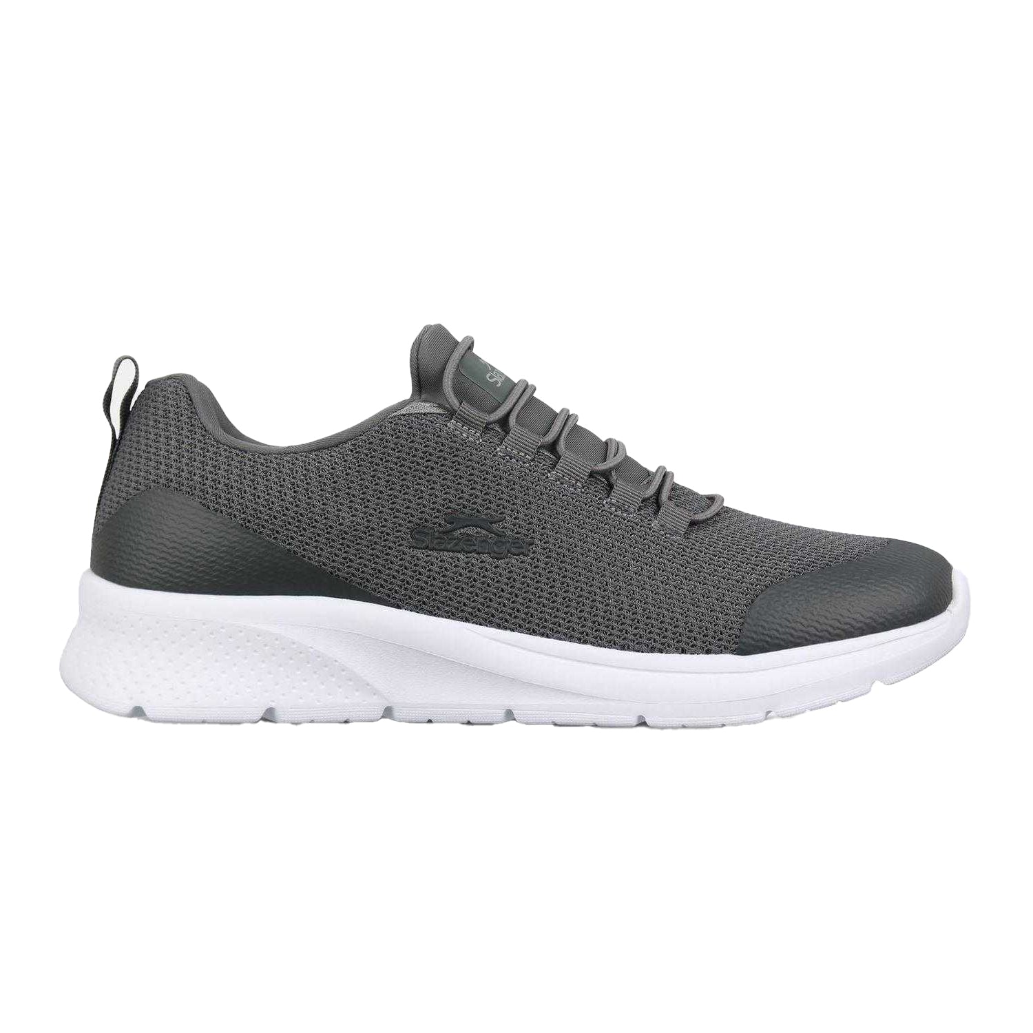Grey-White - Front - Slazenger Mens Rotate Trainers