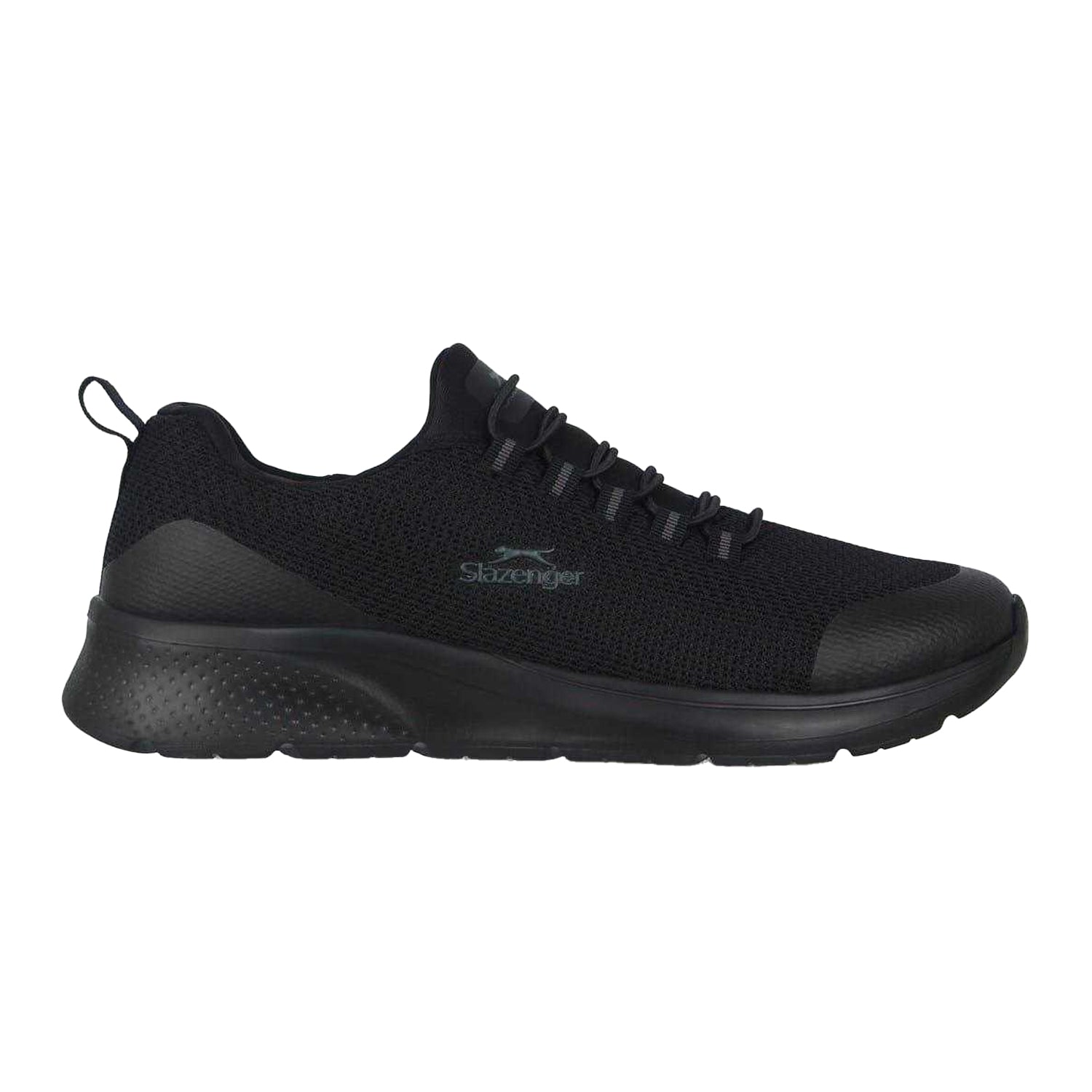 Black - Front - Slazenger Mens Rotate Trainers