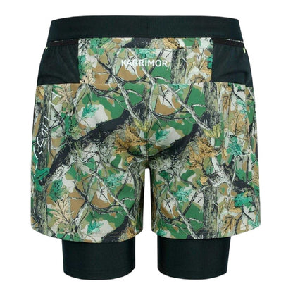 Forest - Back - Karrimor Mens Trail 2 in 1 Running Shorts