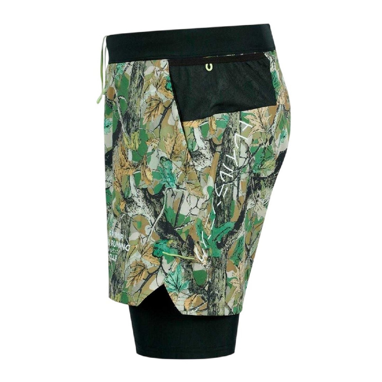 Forest - Side - Karrimor Mens Trail 2 in 1 Running Shorts