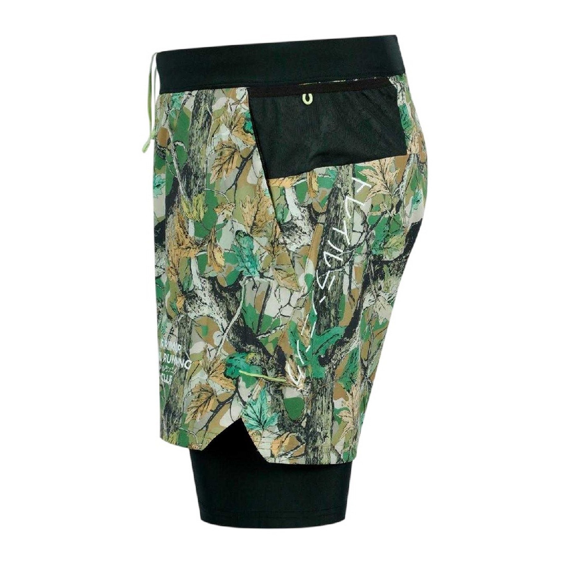 Forest - Side - Karrimor Mens Trail 2 in 1 Running Shorts