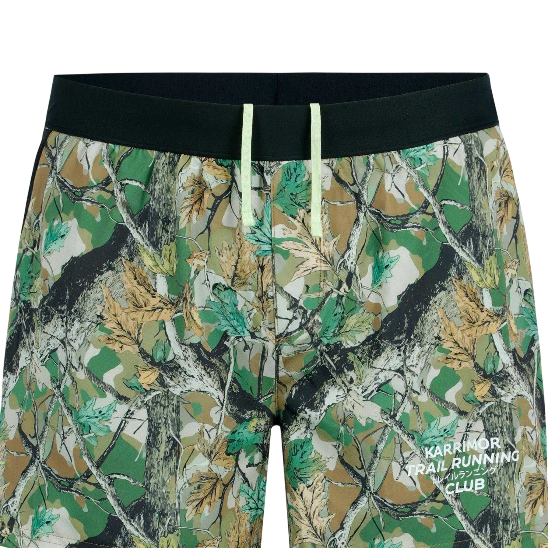 Forest - Lifestyle - Karrimor Mens Trail 2 in 1 Running Shorts