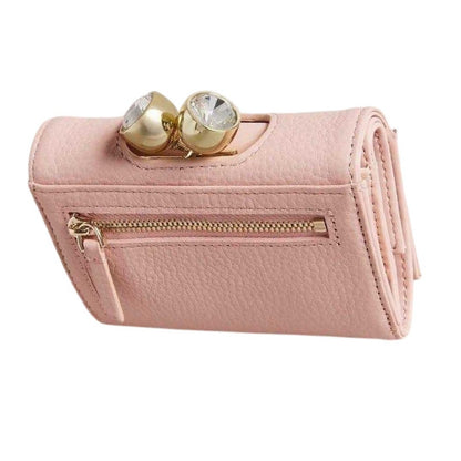 Light Pink - Back - Ted Baker Rosiela Leather Purse