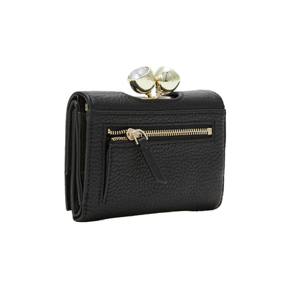 Black - Back - Ted Baker Rosiela Leather Purse