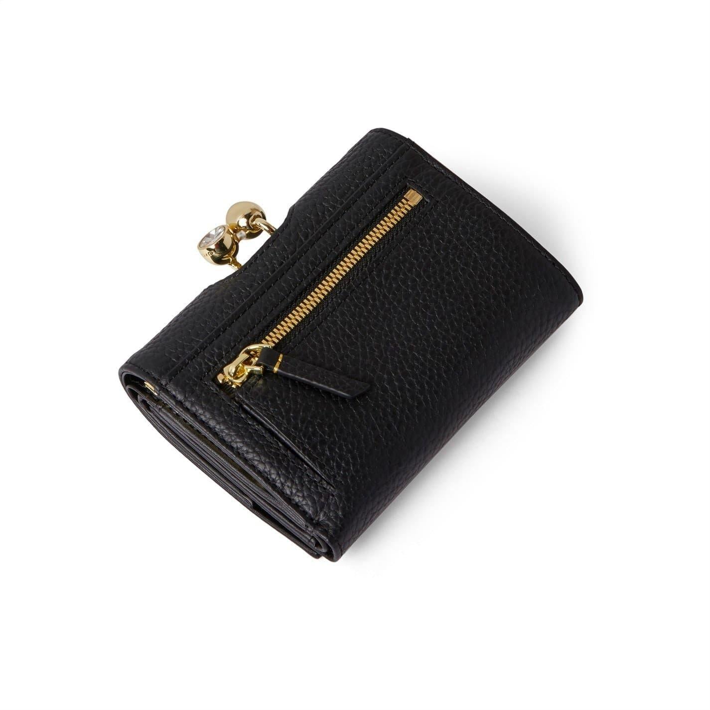 Black - Back - Ted Baker Rosiela Leather Purse