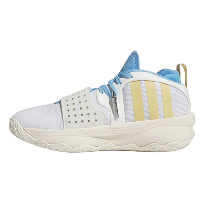 Cloud White-Oat - Side - Adidas Mens Dame Basketball Shoes
