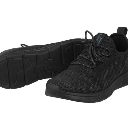 Black - Lifestyle - Slazenger Mens Torrence Knitted Trainers