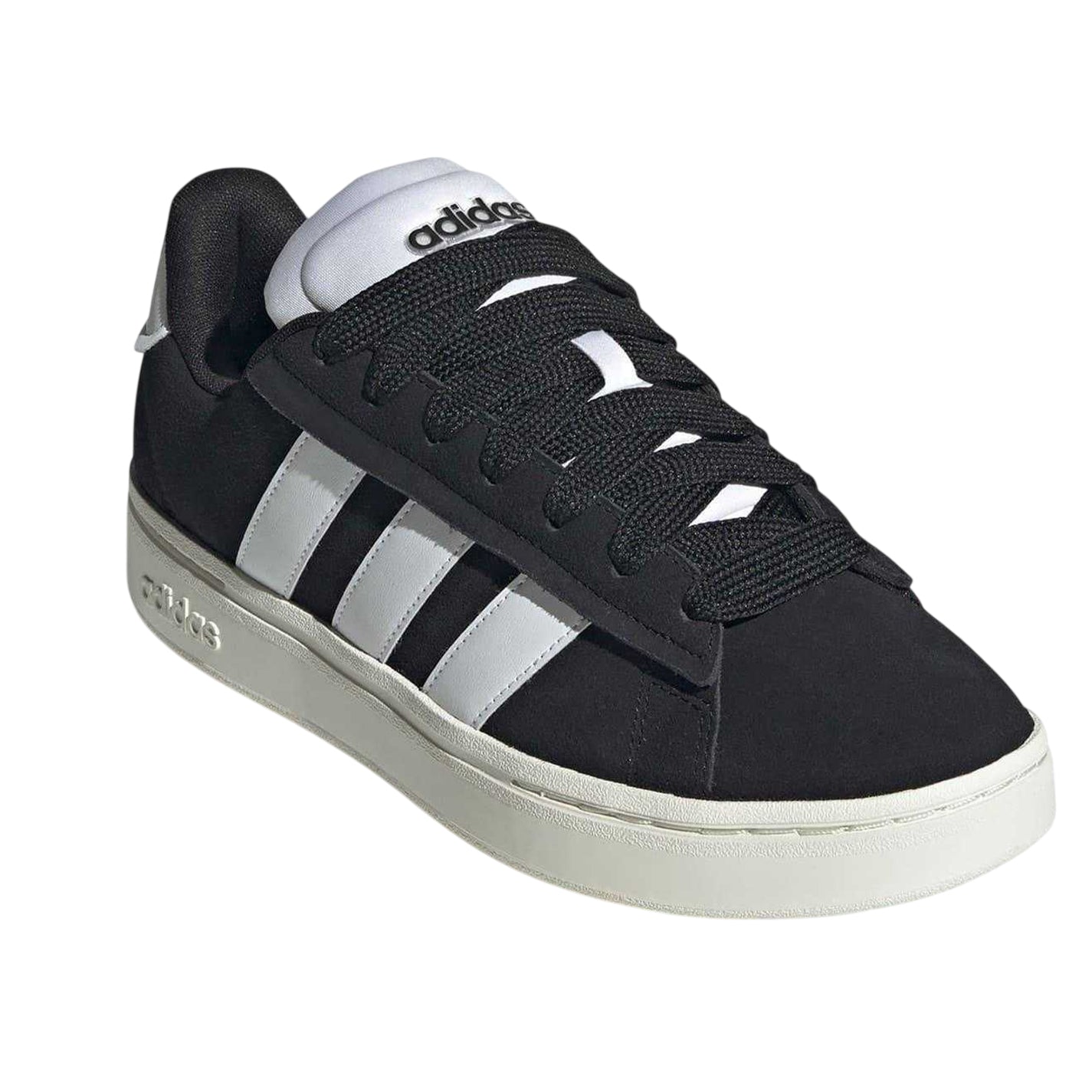 Black-White - Pack Shot - Adidas Mens Grand Court Alpha 00s Trainers