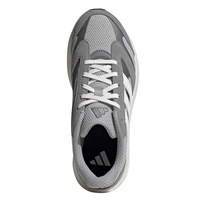 Grey-White-Iron - Lifestyle - Adidas Mens Lightshift 2 Suede Trainers