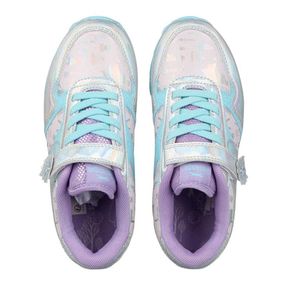 Silver - Side - Slazenger Girls Frozen Trainers