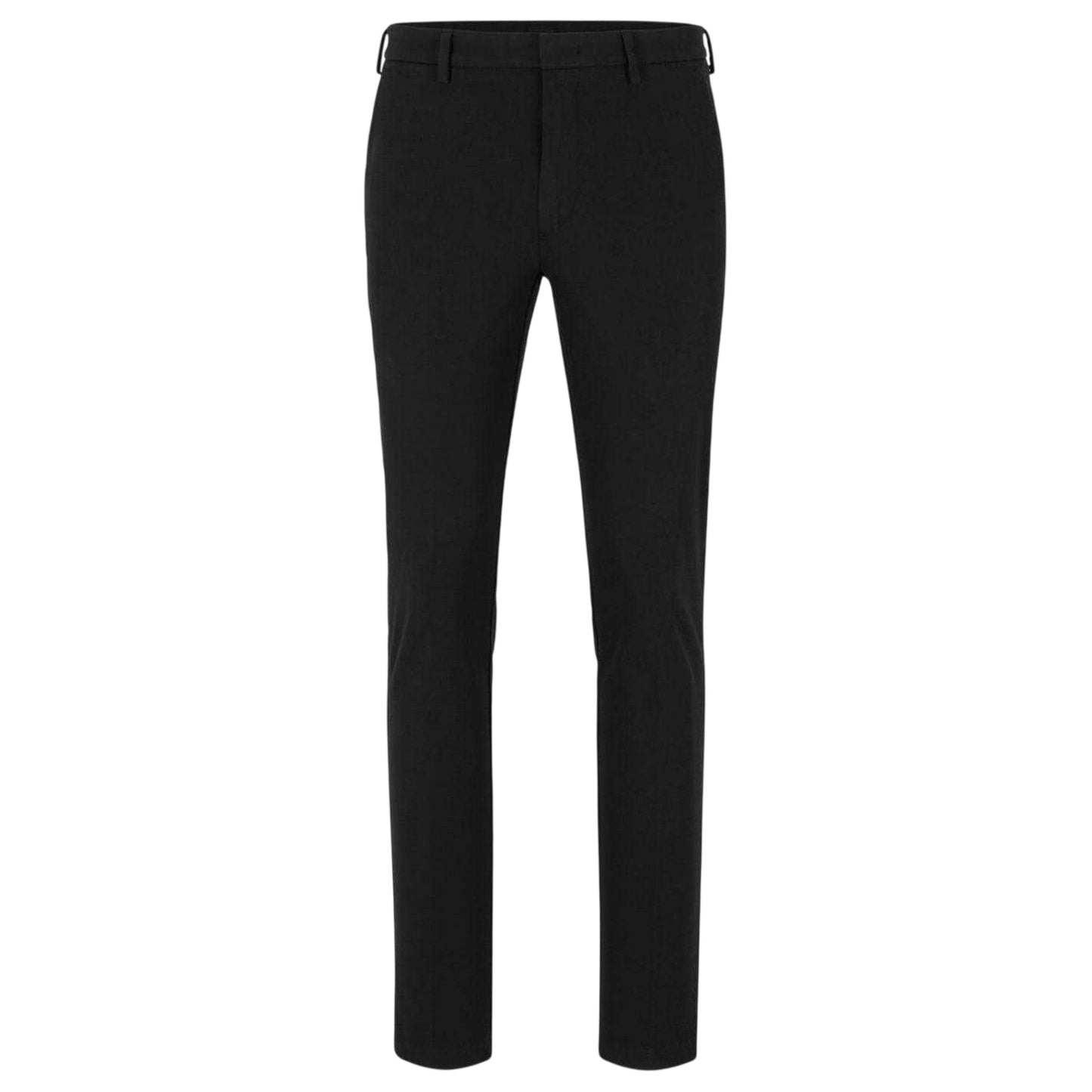 Dark Blue - Front - Boss Mens Kaito Organic Cotton Sustainable Slim Trousers