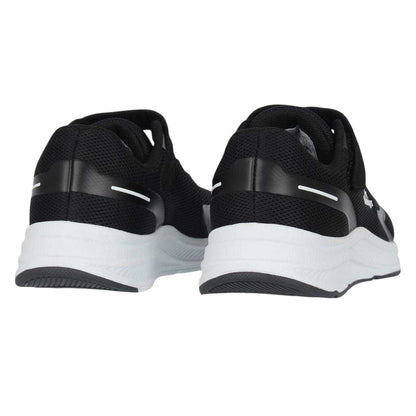 Black-White - Back - Slazenger Childrens-Kids Assent Hook and Loop Trainers