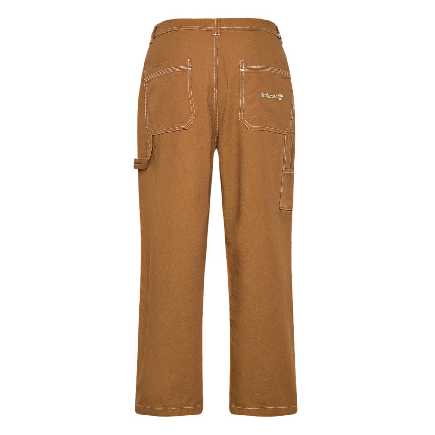 Golden Wheat - Back - Timberland Mens Canvas Straight Trousers